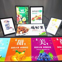 Milk Tea Franchise Store Magnetic Decoration Light Box